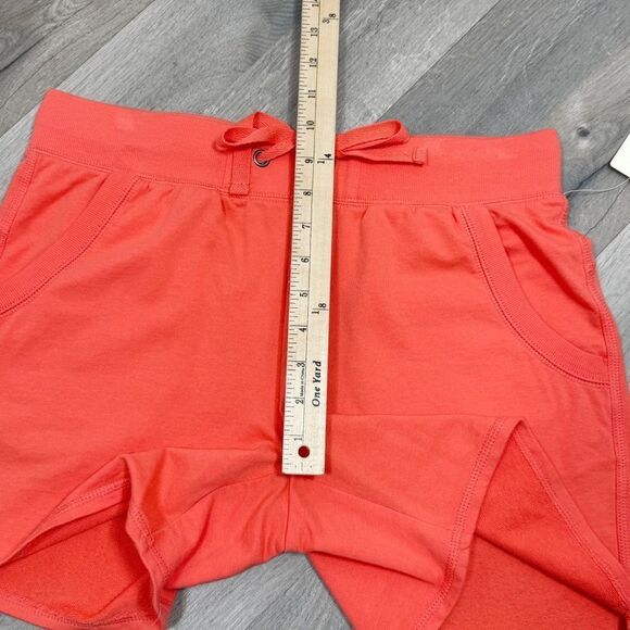 Sonoma Cotton Knit Drawstring Sweat Shorts Coral Orange Small - Picture 9 of 10